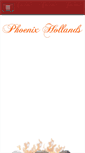 Mobile Screenshot of phoenixhollands.com